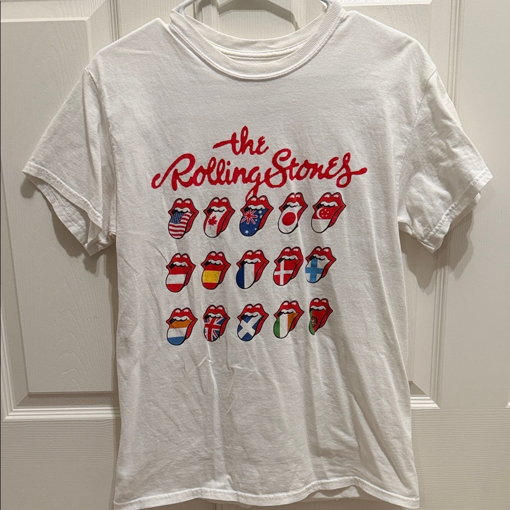 Rolling Stones White T-Shirt